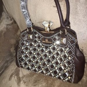 Noble Exchange Rhinestone Purse